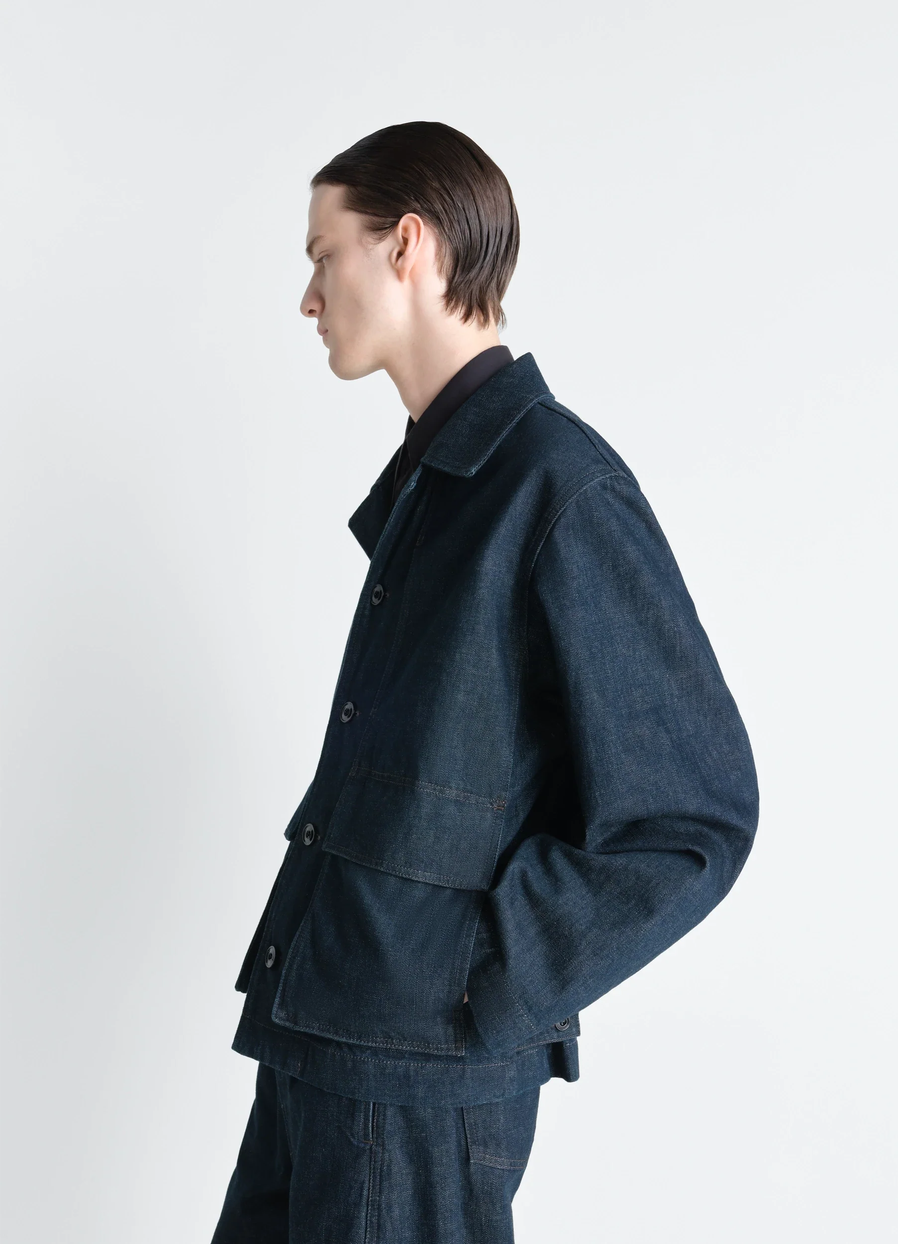 BOXY JACKET IN DENIM - Image 6