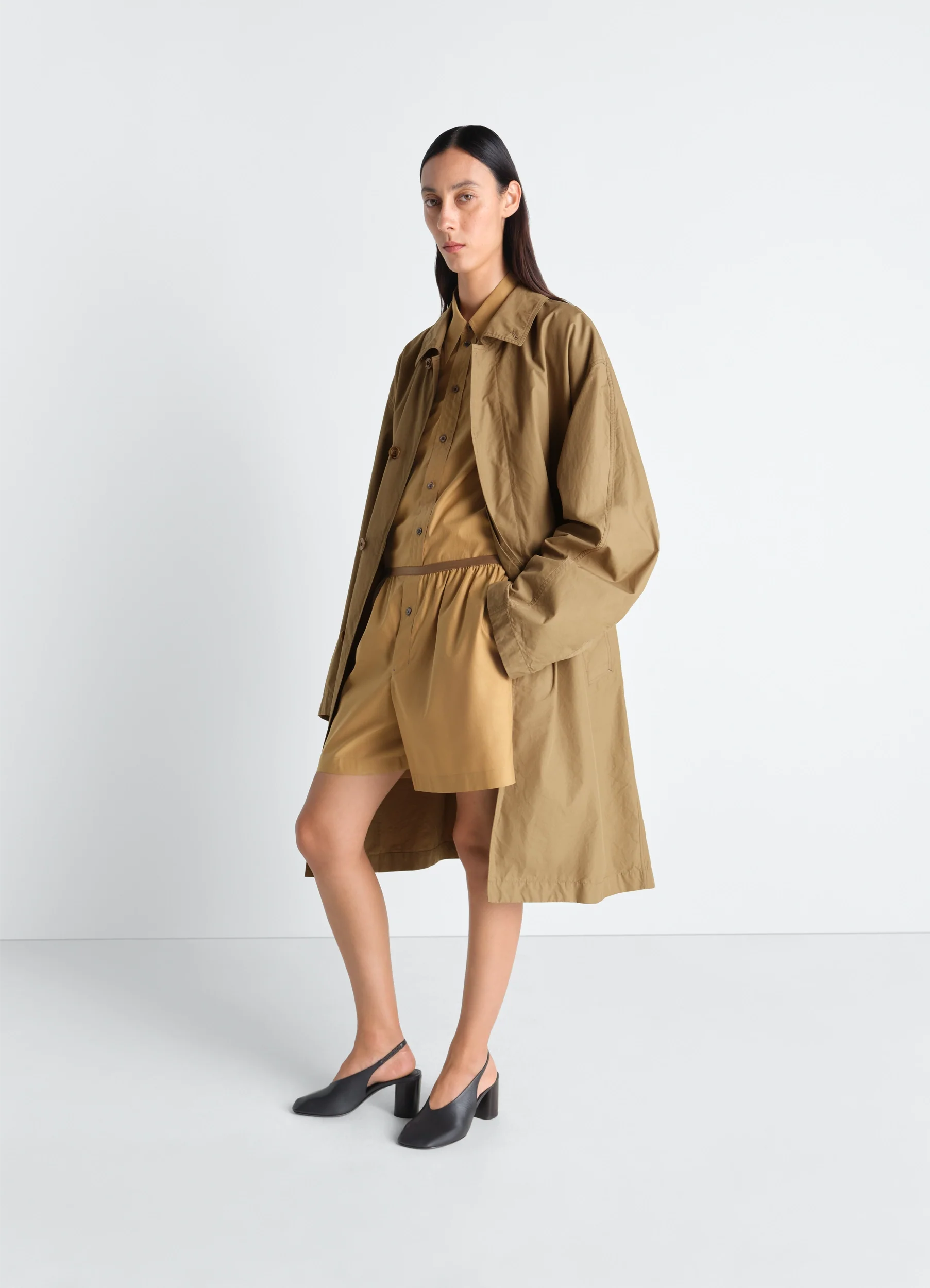 CAR COAT IN VENTILE® COTTON - Image 2