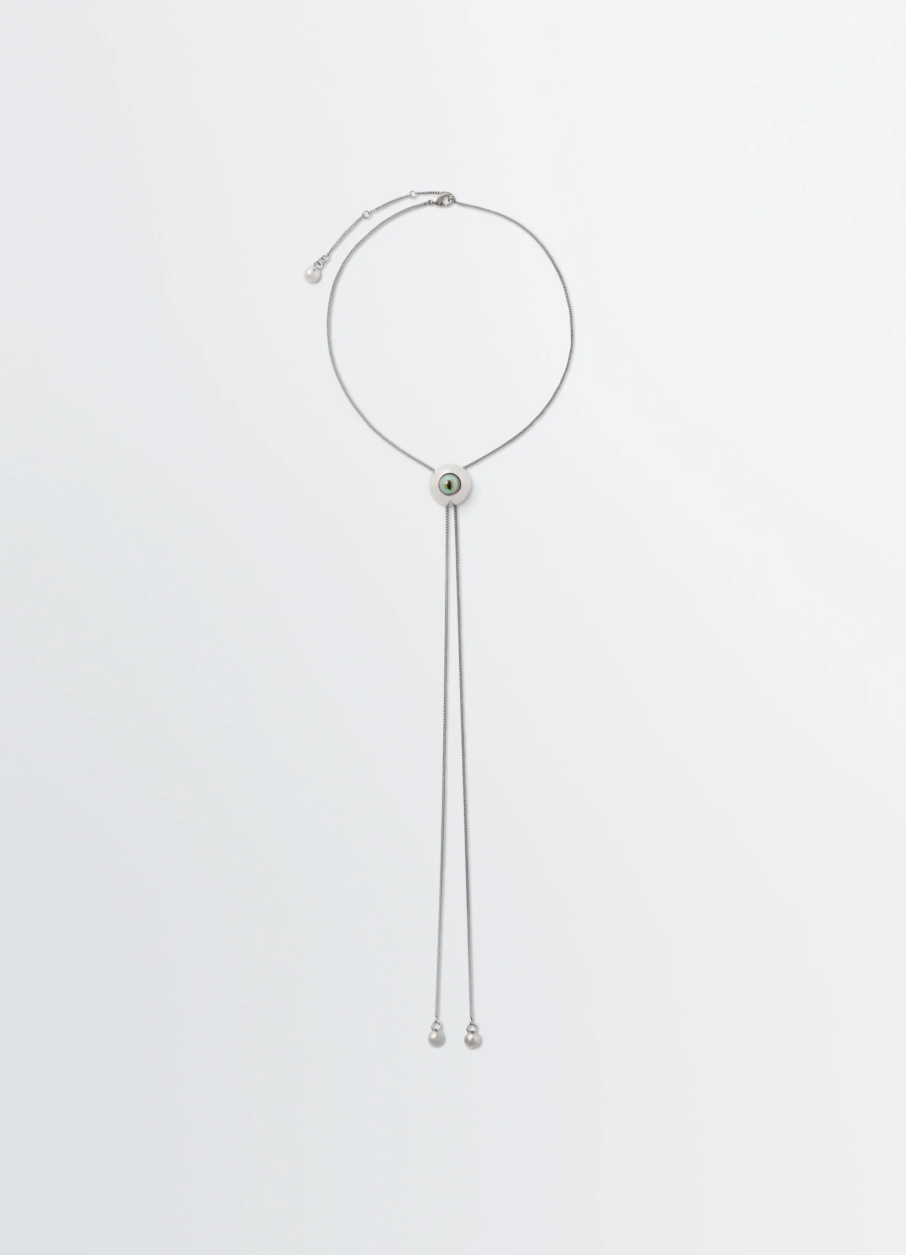 CAT EYE RATTLE BOLO TIE