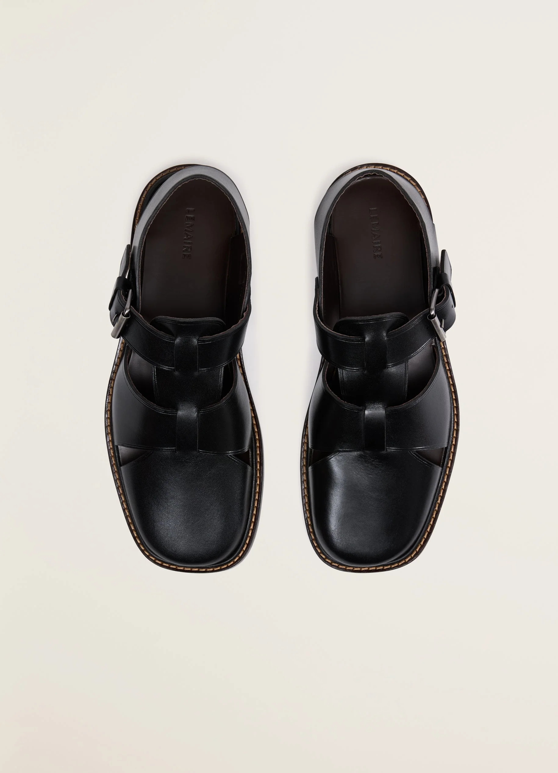 FISHERMAN SANDALS IN LEATHER - Image 4