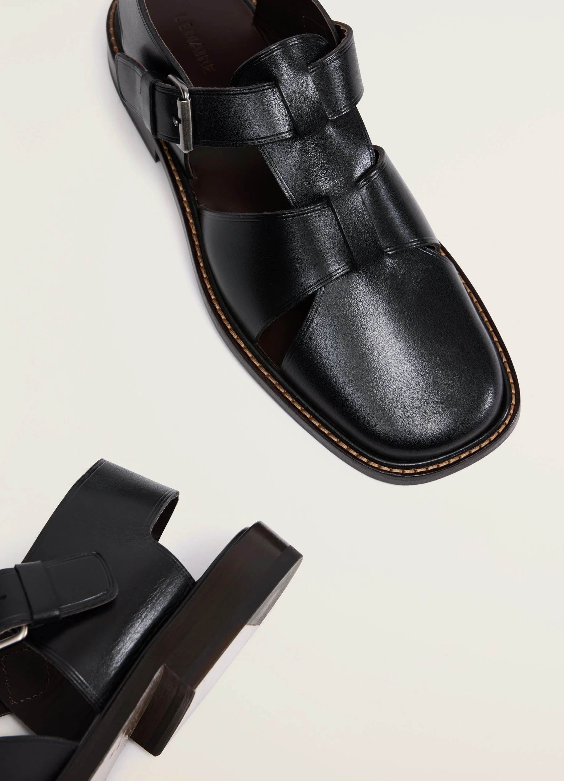 FISHERMAN SANDALS IN LEATHER - Image 5