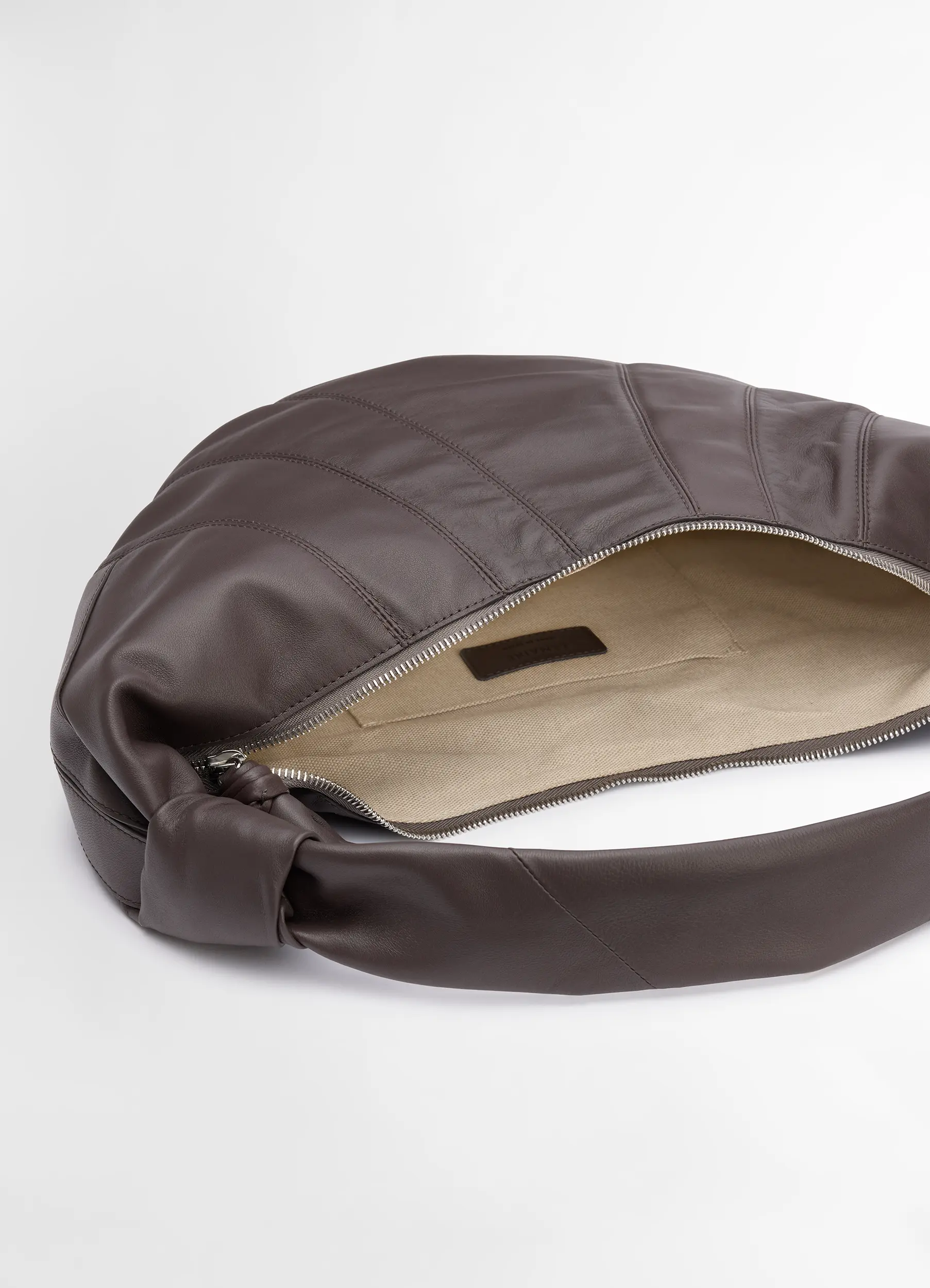 FORTUNE CROISSANT BAG IN LEATHER - Image 4