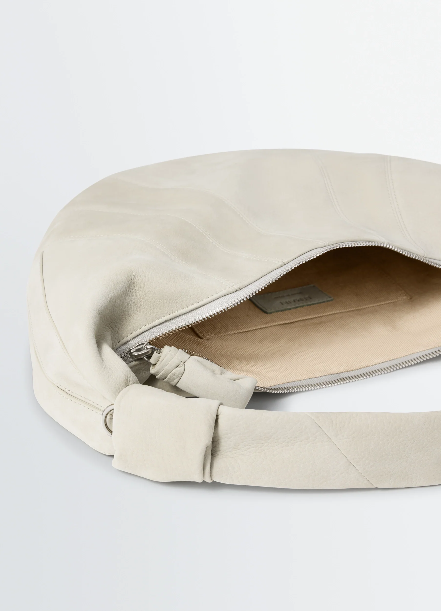 FORTUNE CROISSANT BAG IN NUBUCK LEATHER - Image 4