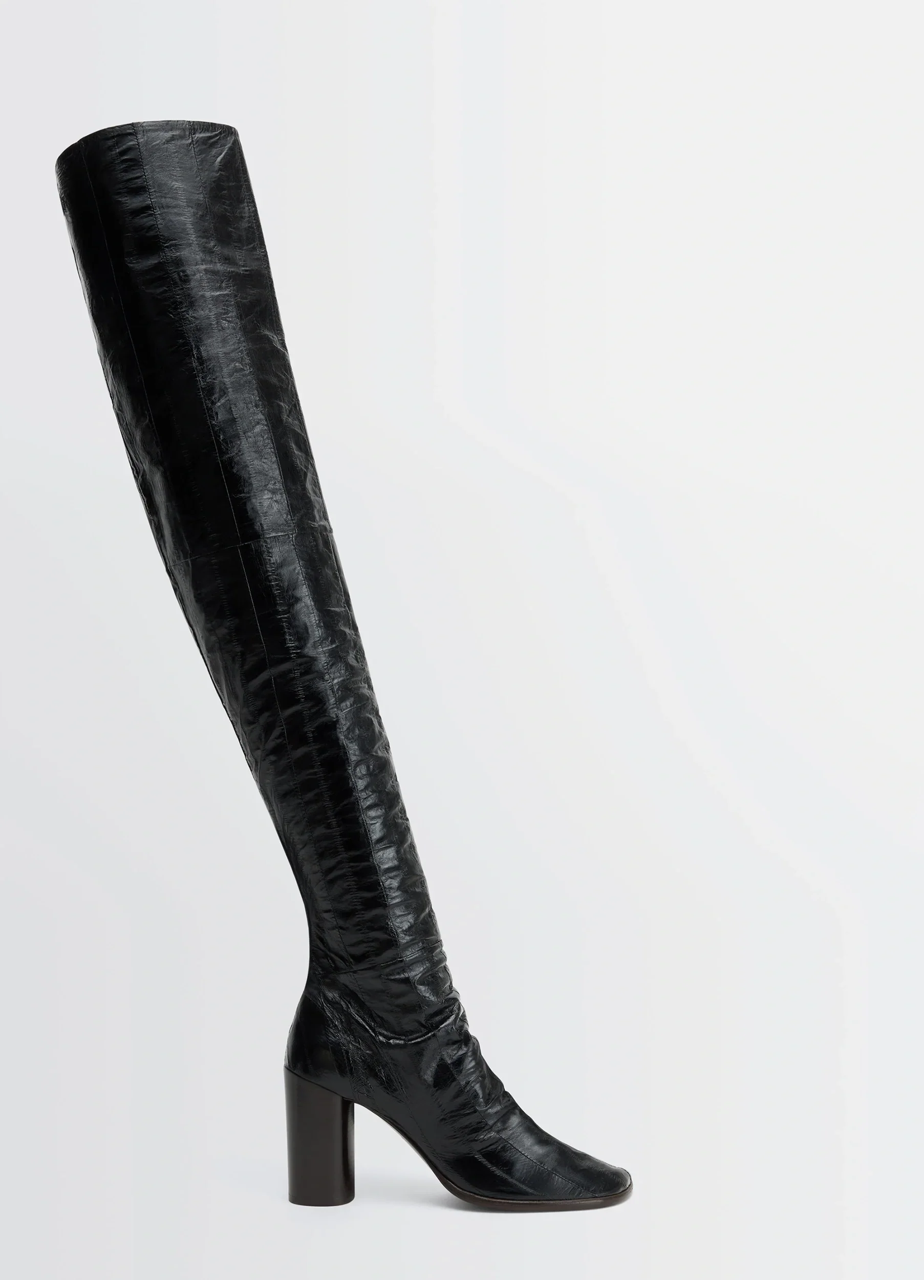 GLOVE HIGH BOOTS 80 IN EEL LEATHER
