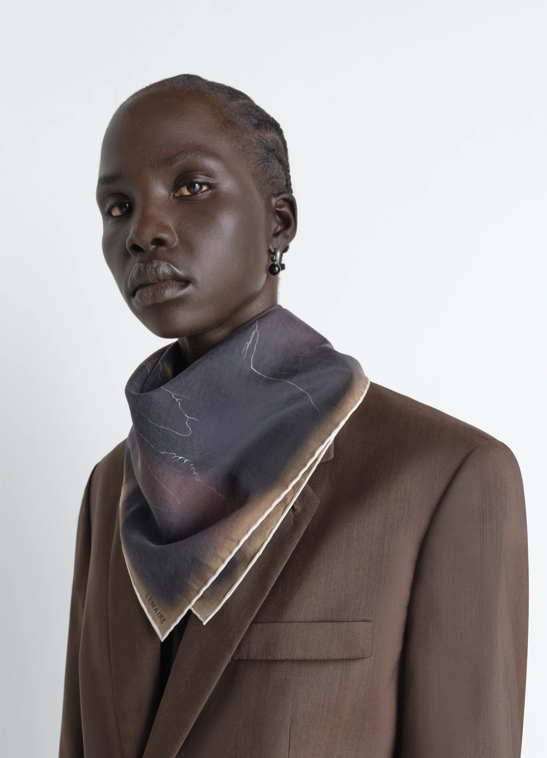 SCARF LANDSCAPE HABOTAI 60X60 IN SILK - Image 2