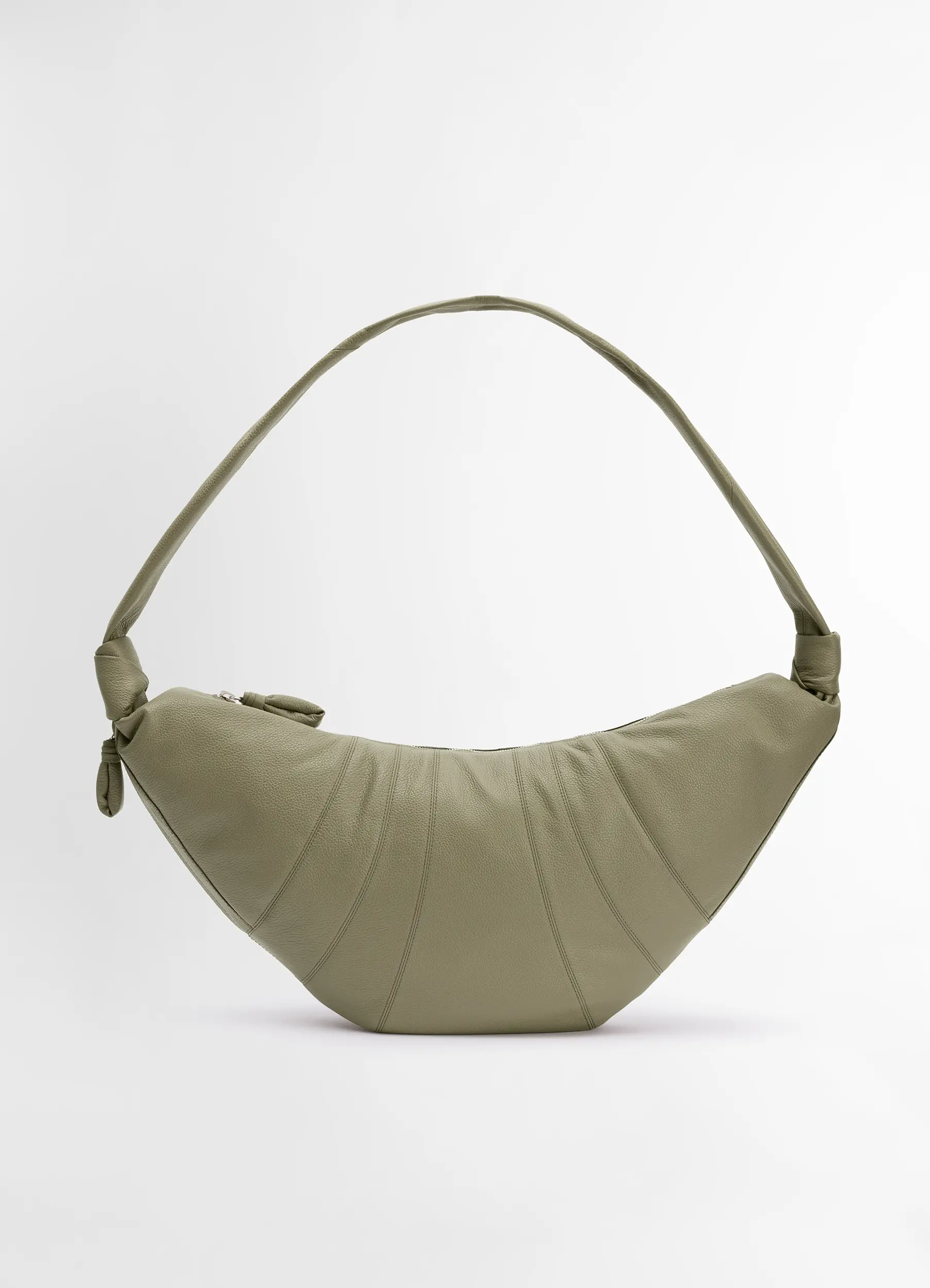 LARGE CROISSANT BAG IN LEATHER