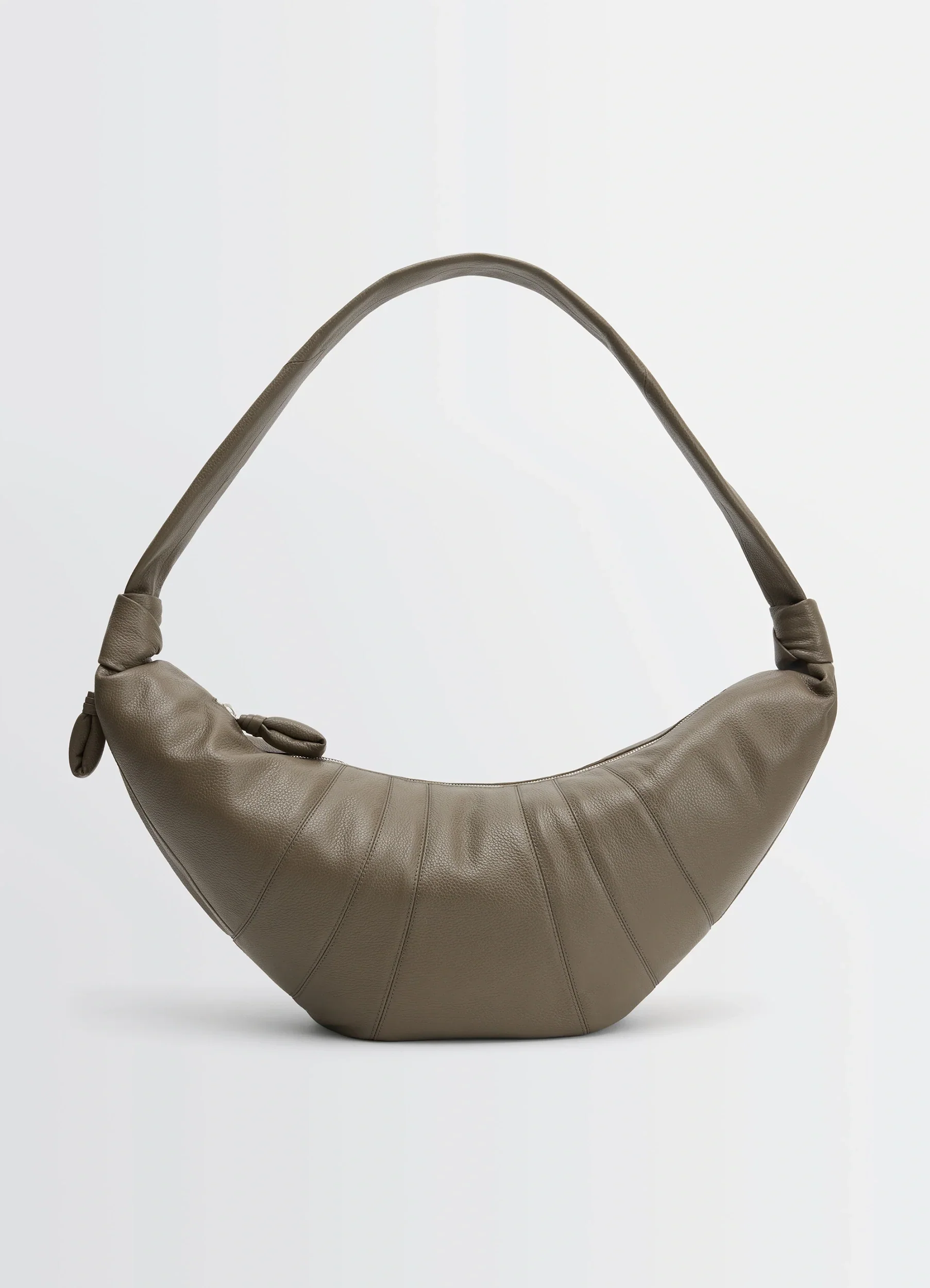 LARGE CROISSANT BAG IN LEATHER