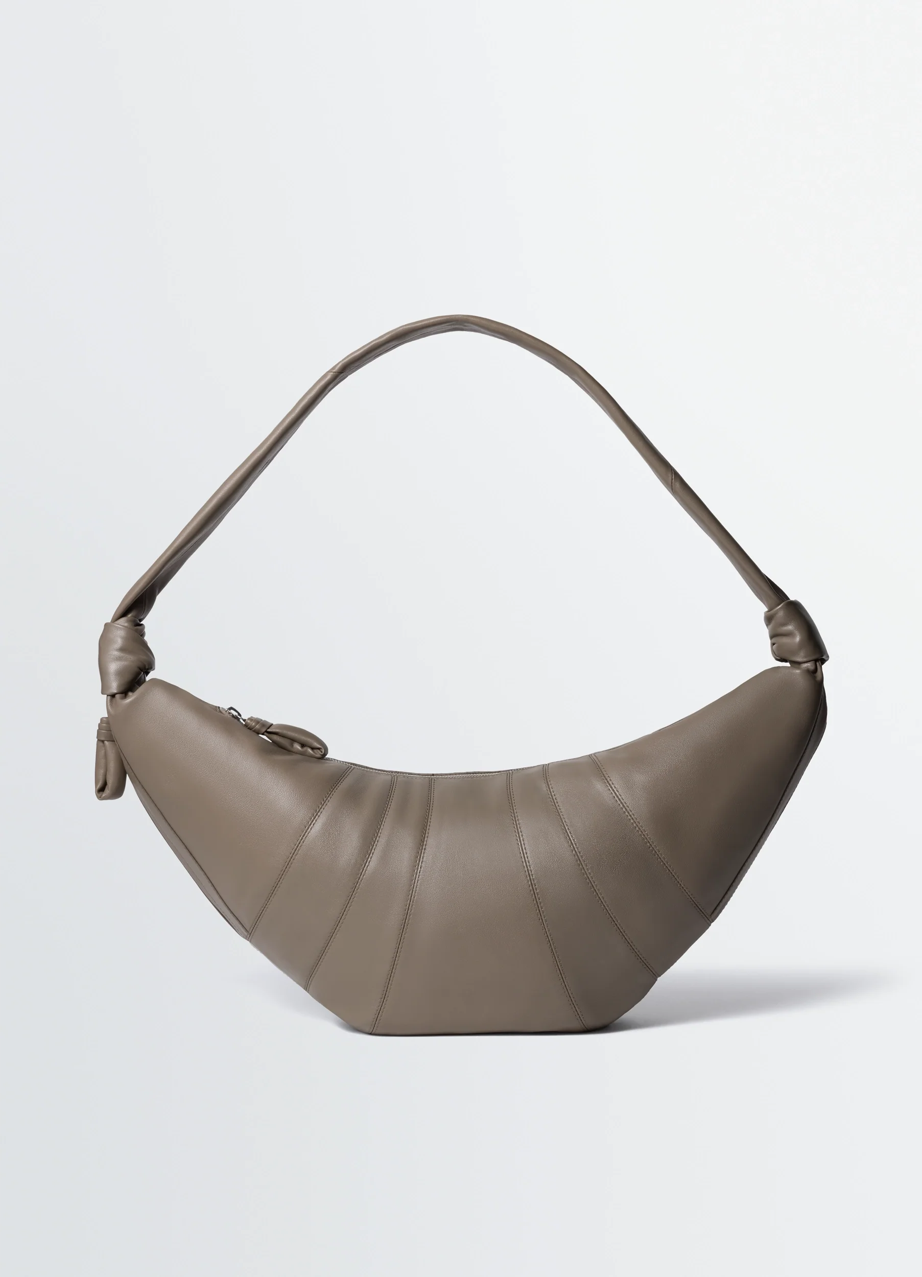 LARGE CROISSANT BAG IN LEATHER