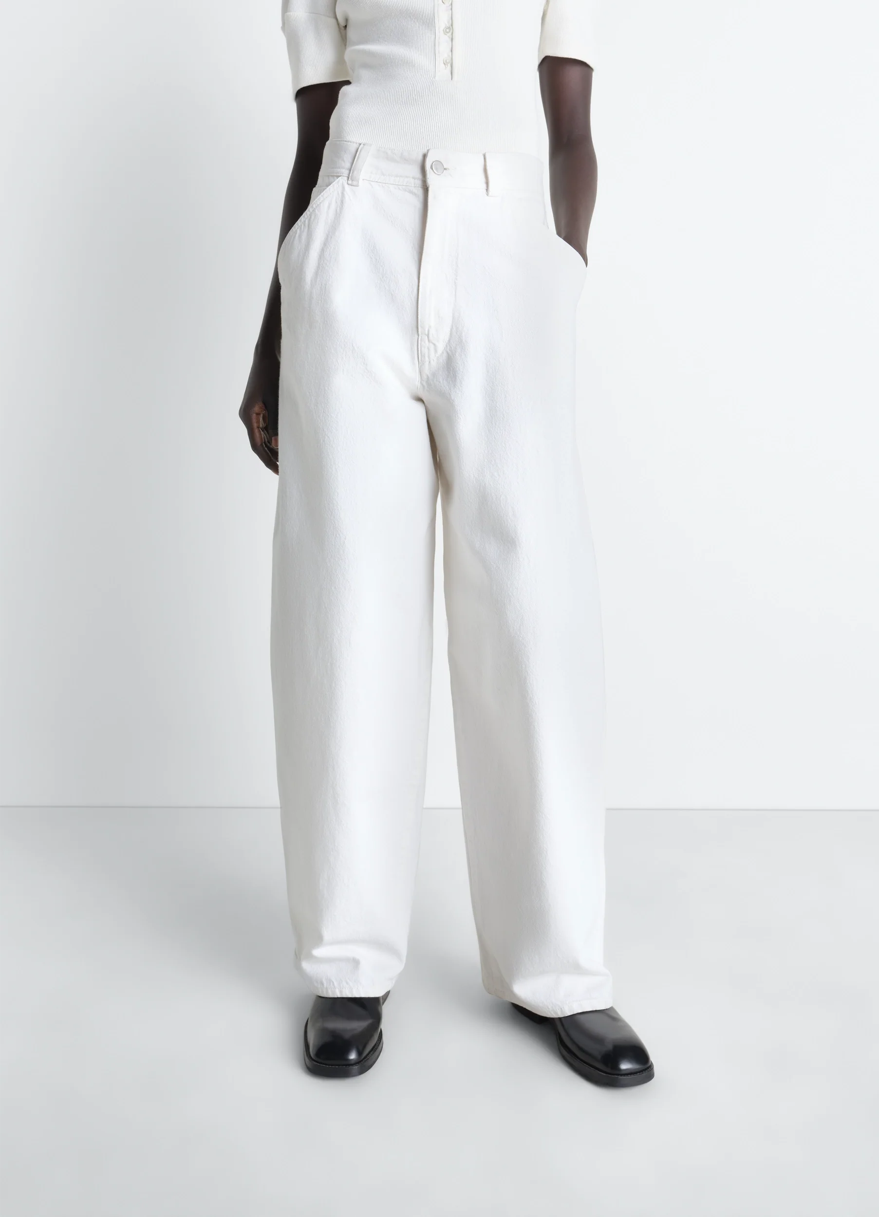 LARGE PANTS IN DENIM - Image 2