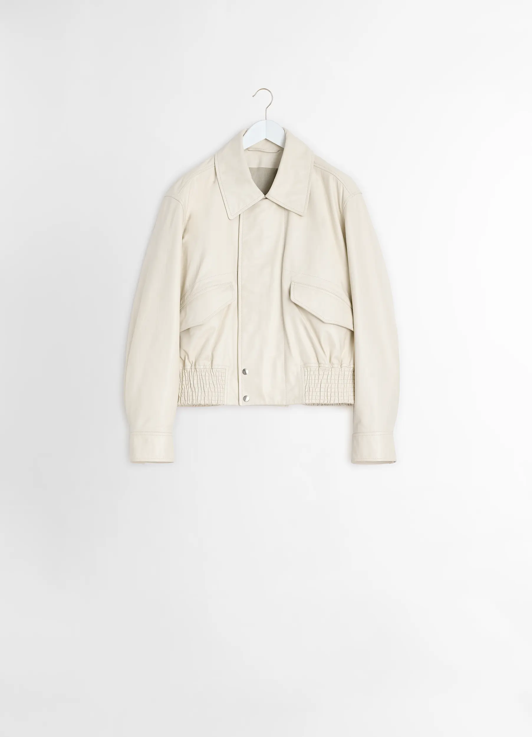 LEATHER BLOUSON - Image 5