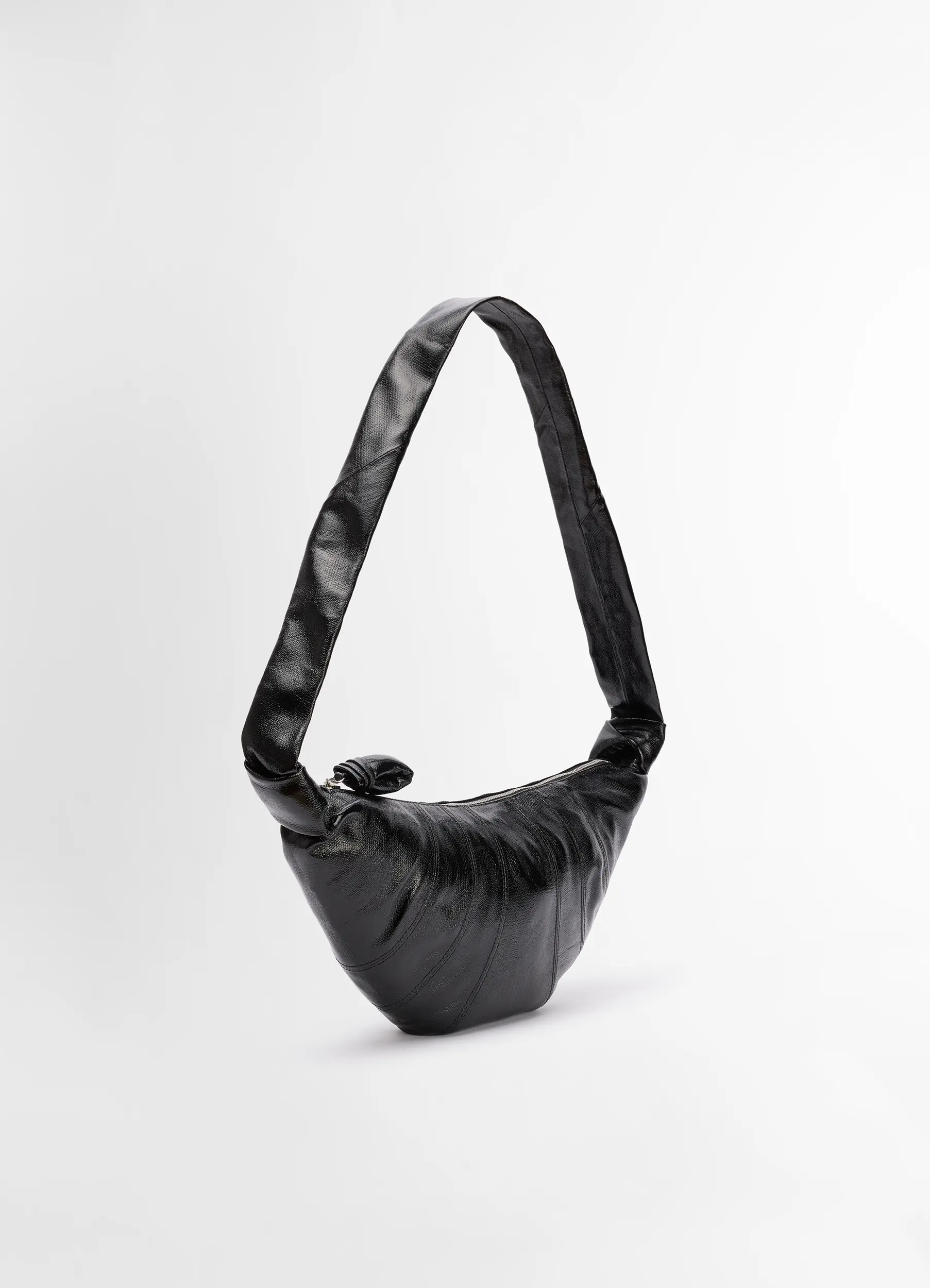 MEDIUM CROISSANT BAG IN COATED COTTON - Image 4