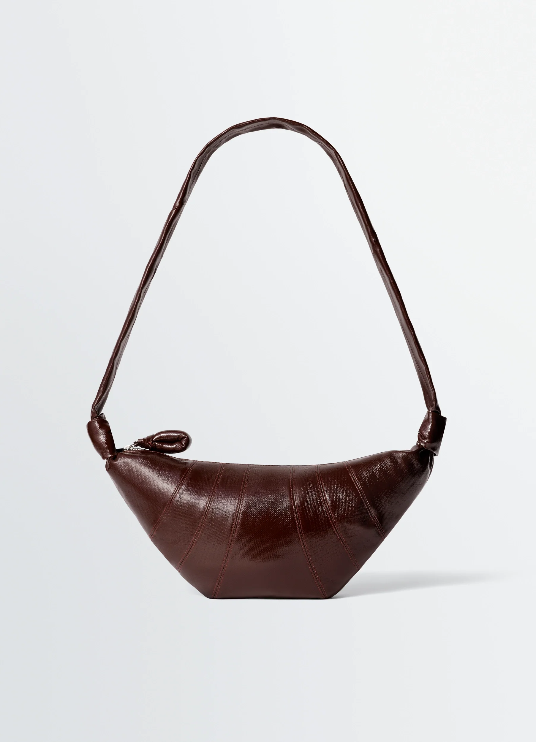 MEDIUM CROISSANT BAG IN COATED COTTON
