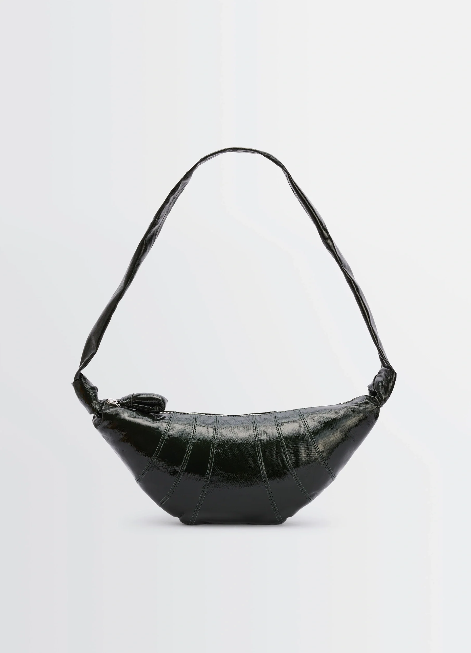 MEDIUM CROISSANT BAG IN COATED COTTON