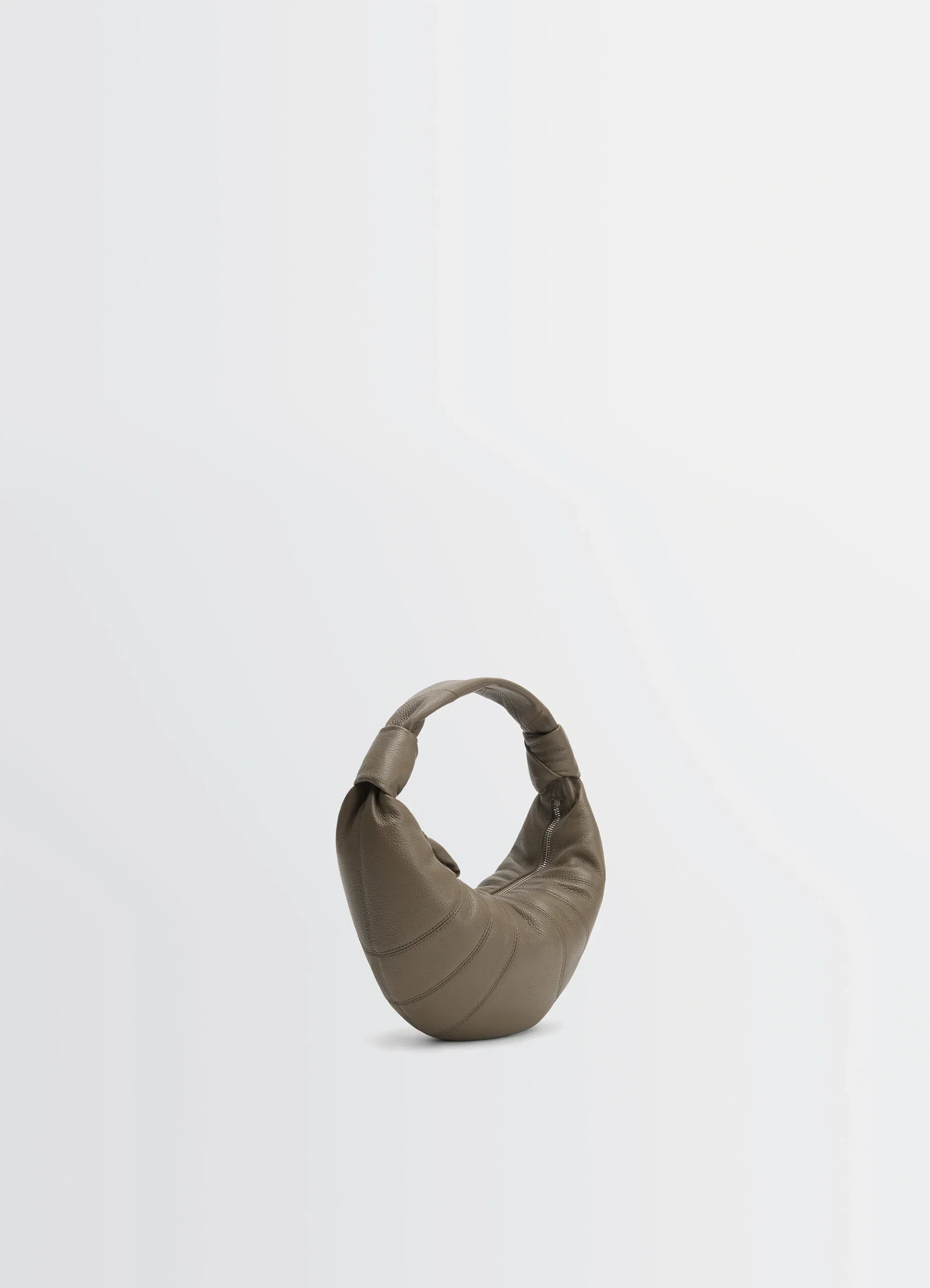 MINI FORTUNE CROISSANT BAG IN LEATHER - Image 3