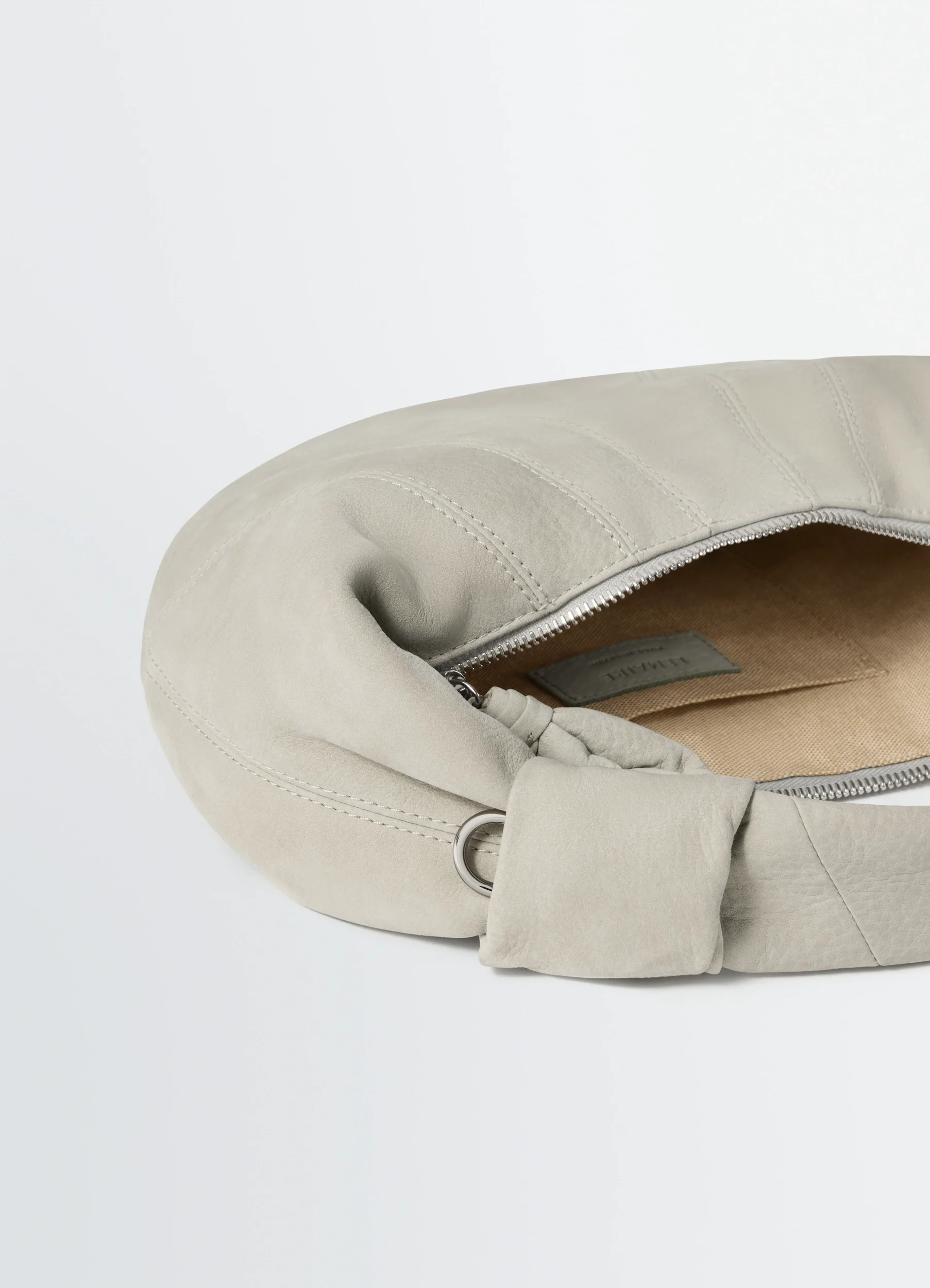 MINI FORTUNE CROISSANT BAG IN NUBUCK LEATHER - Image 4