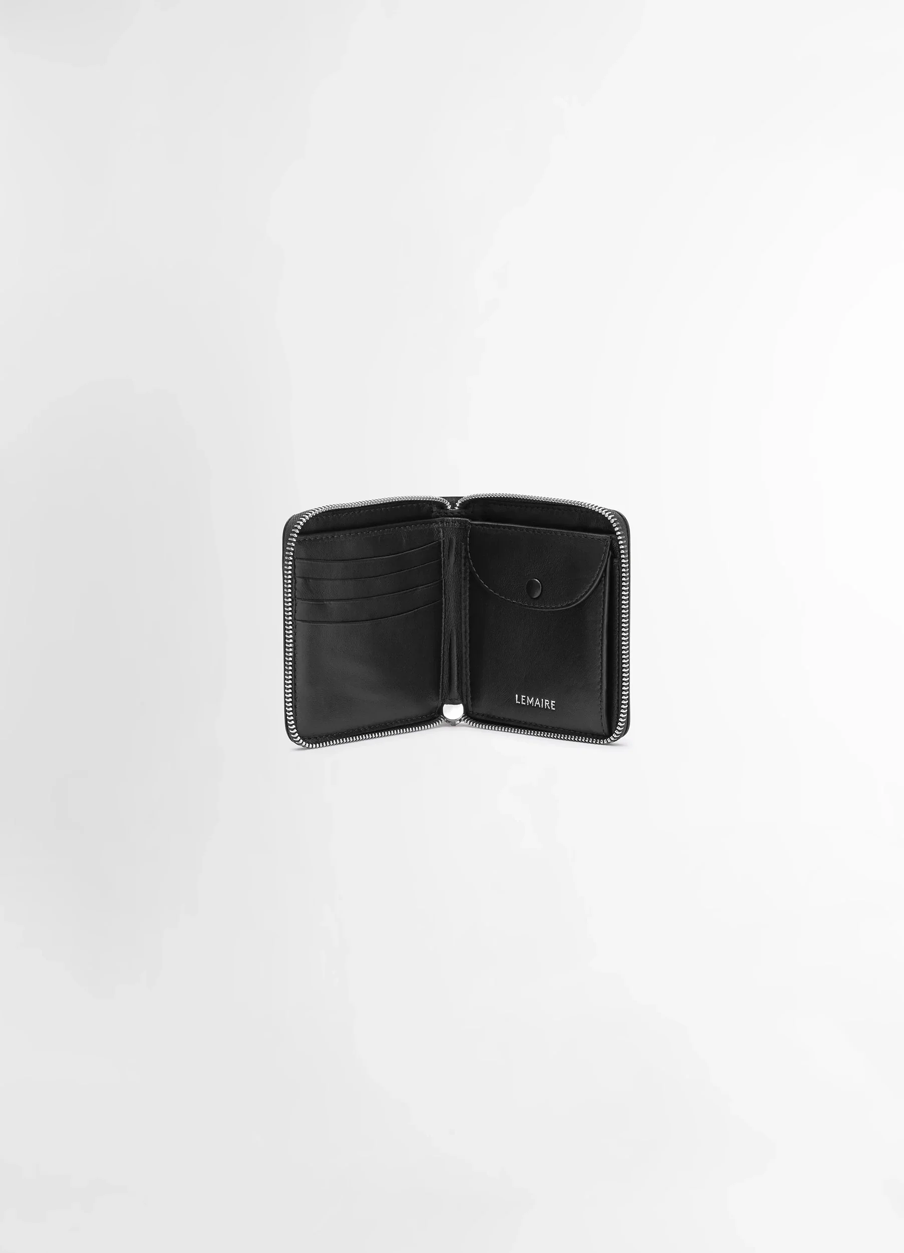 PATINA ZIP COMPACT BI FOLD IN LEATHER - Image 3