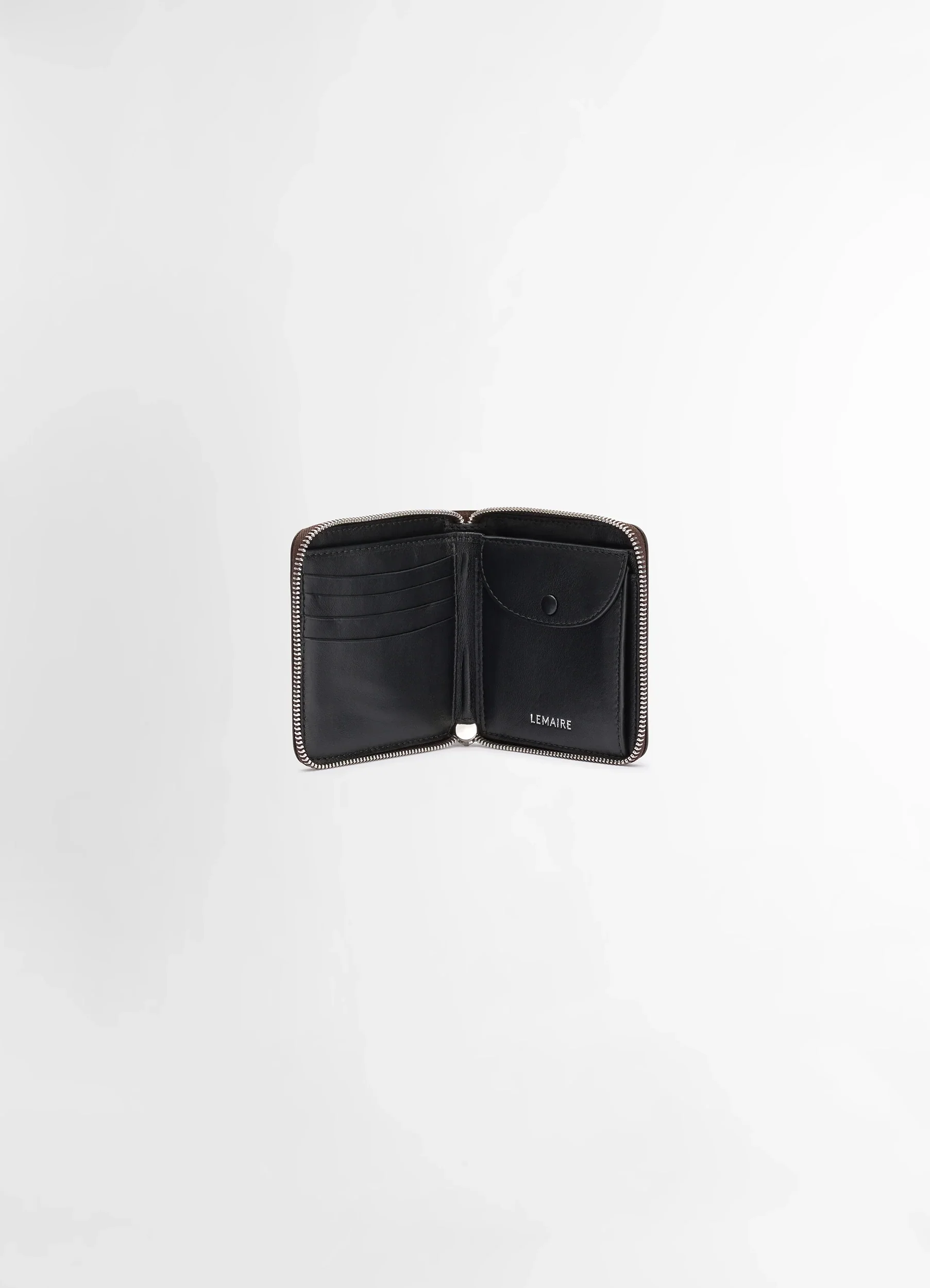 PATINA ZIP COMPACT BI FOLD IN LEATHER - Image 3