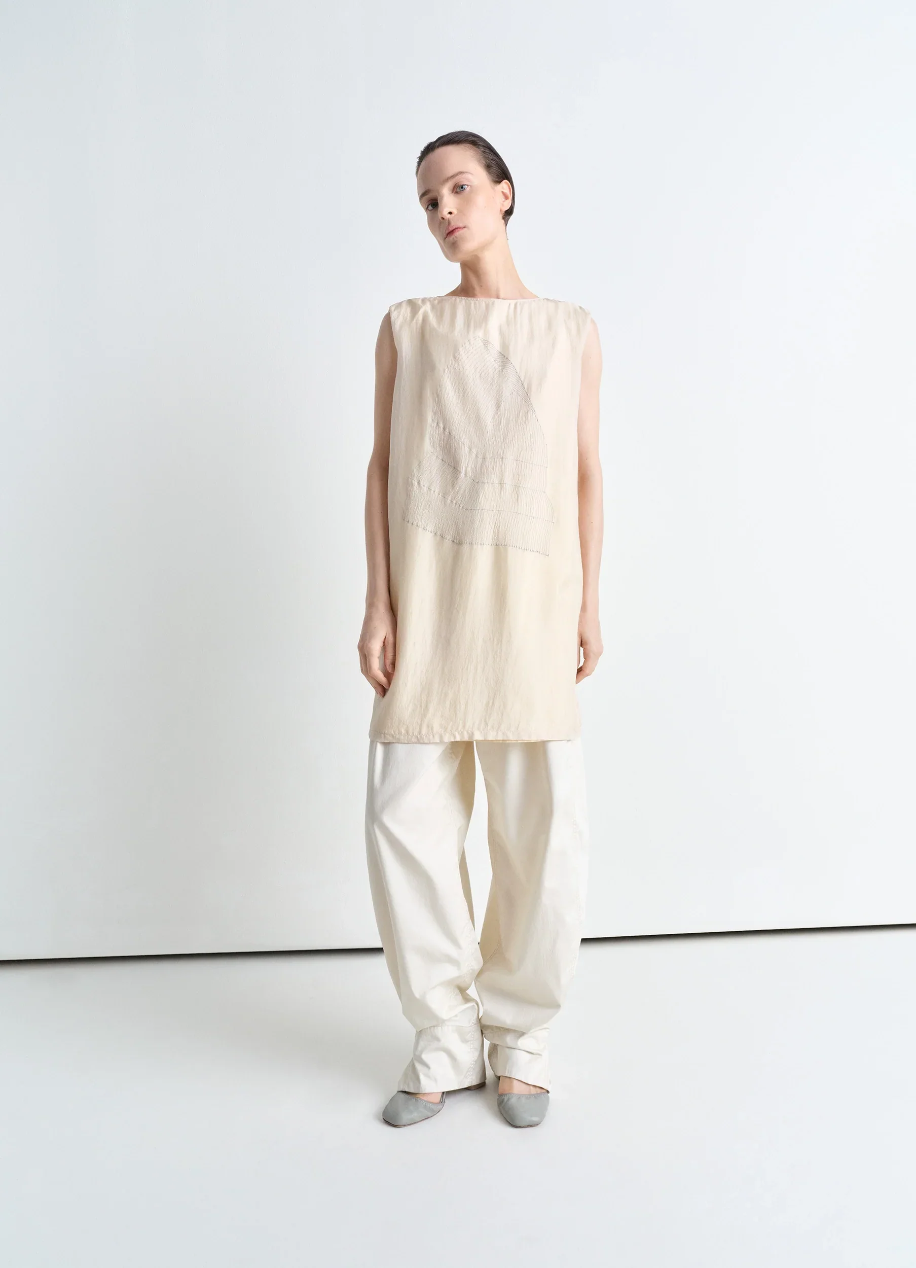 PHILIPPE WEISBECKER DOUBLE LAYER TOP - Image 3