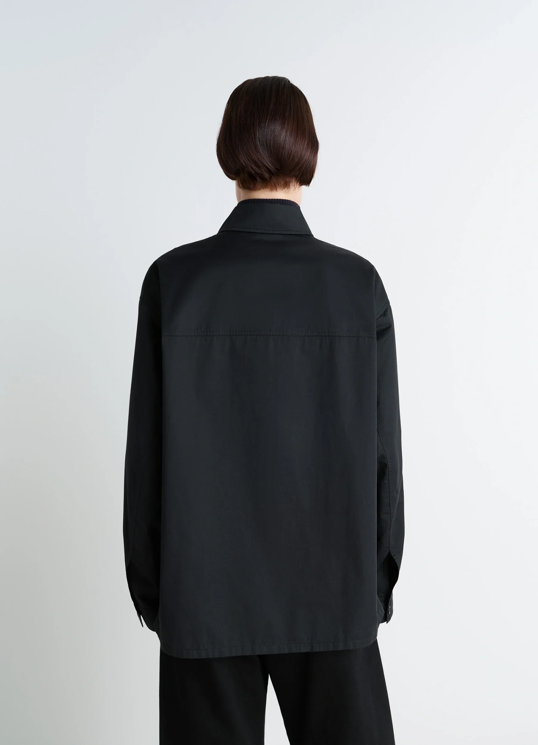 PYJAMA SHIRT IN COTTON SATIN - Image 4