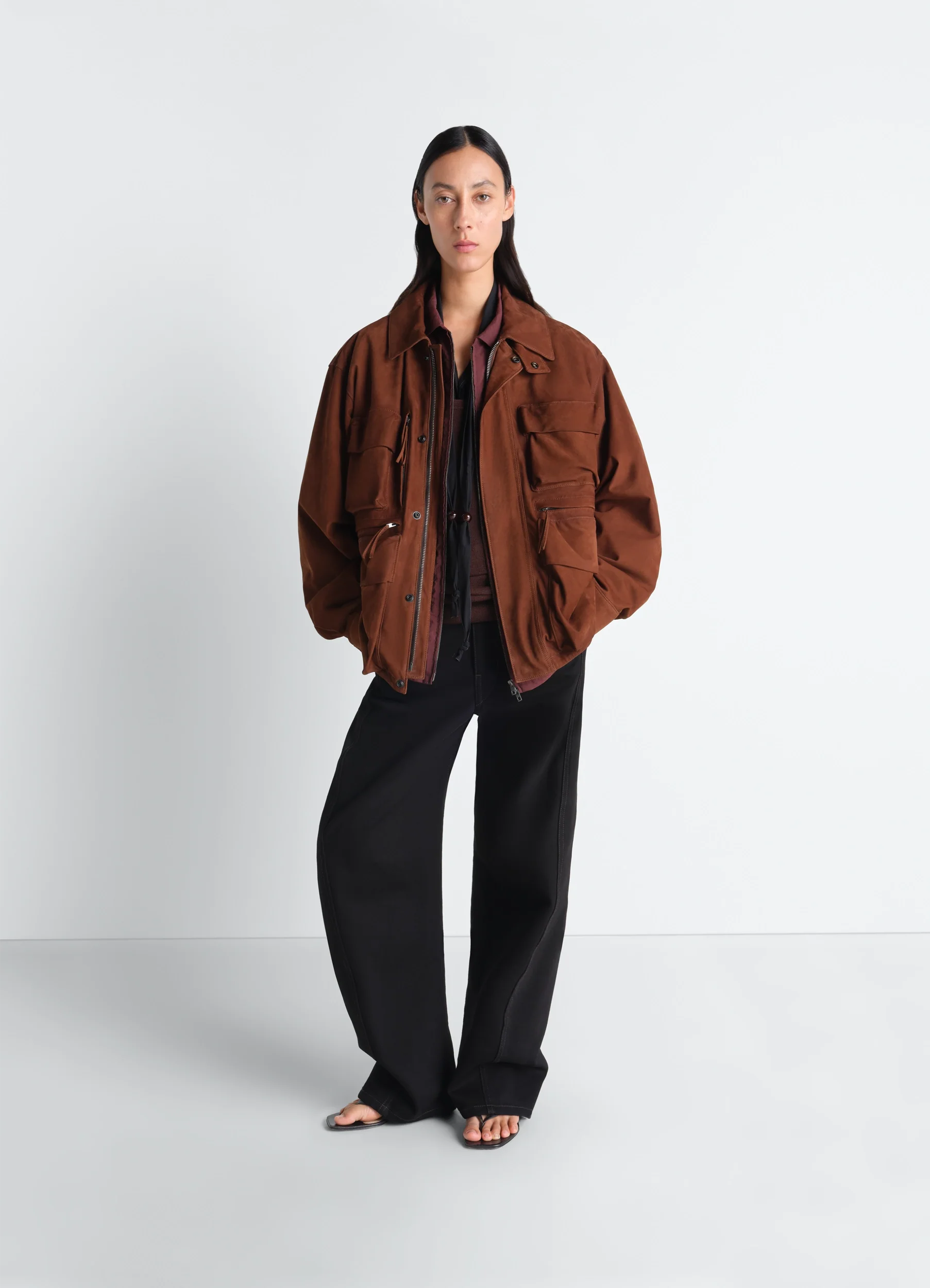 REPORTER JACKET IN NUBUCK - Image 2