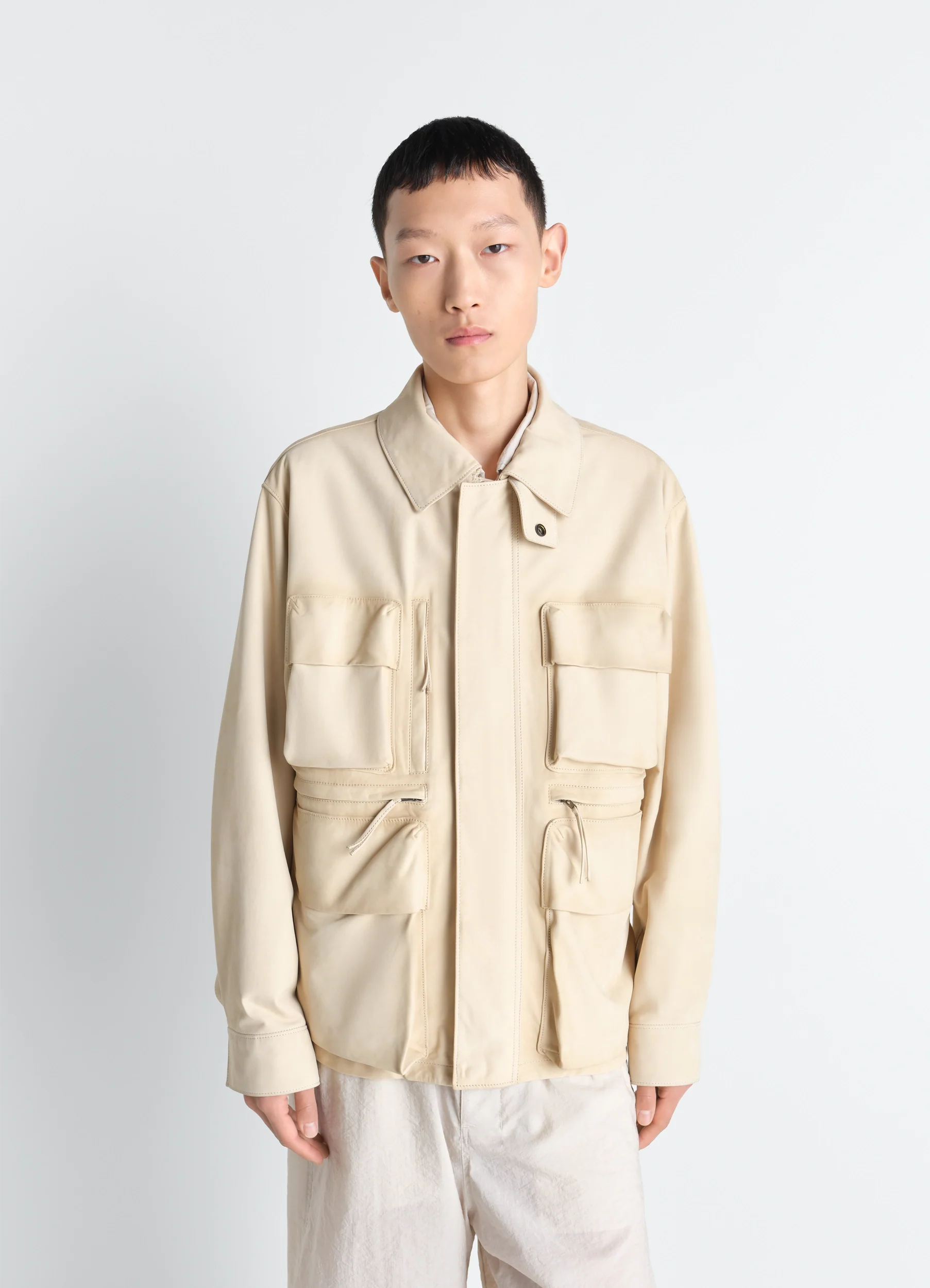 REPORTER JACKET IN NUBUCK