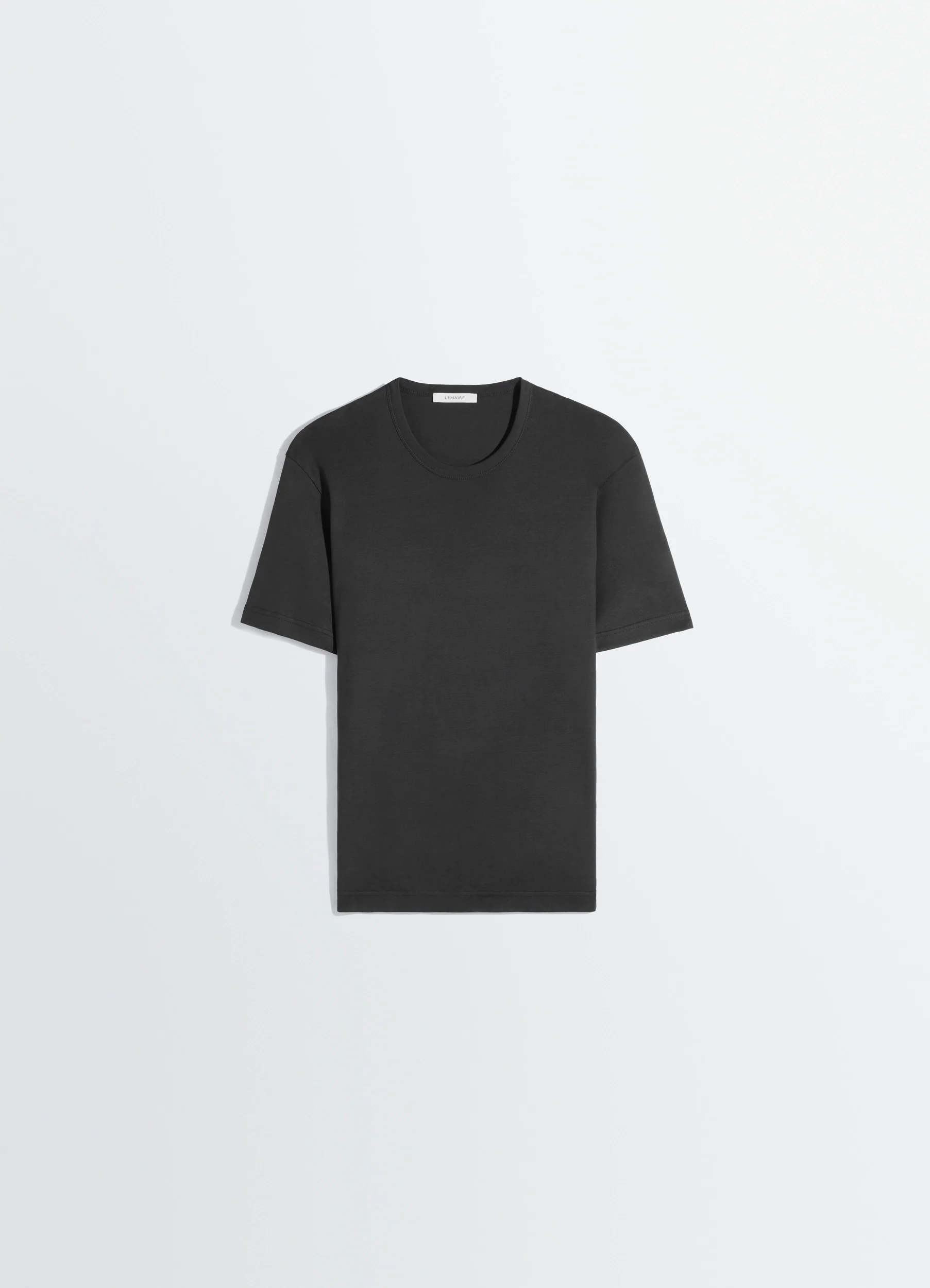 RIB COLLAR T-SHIRT IN JERSEY - Image 3