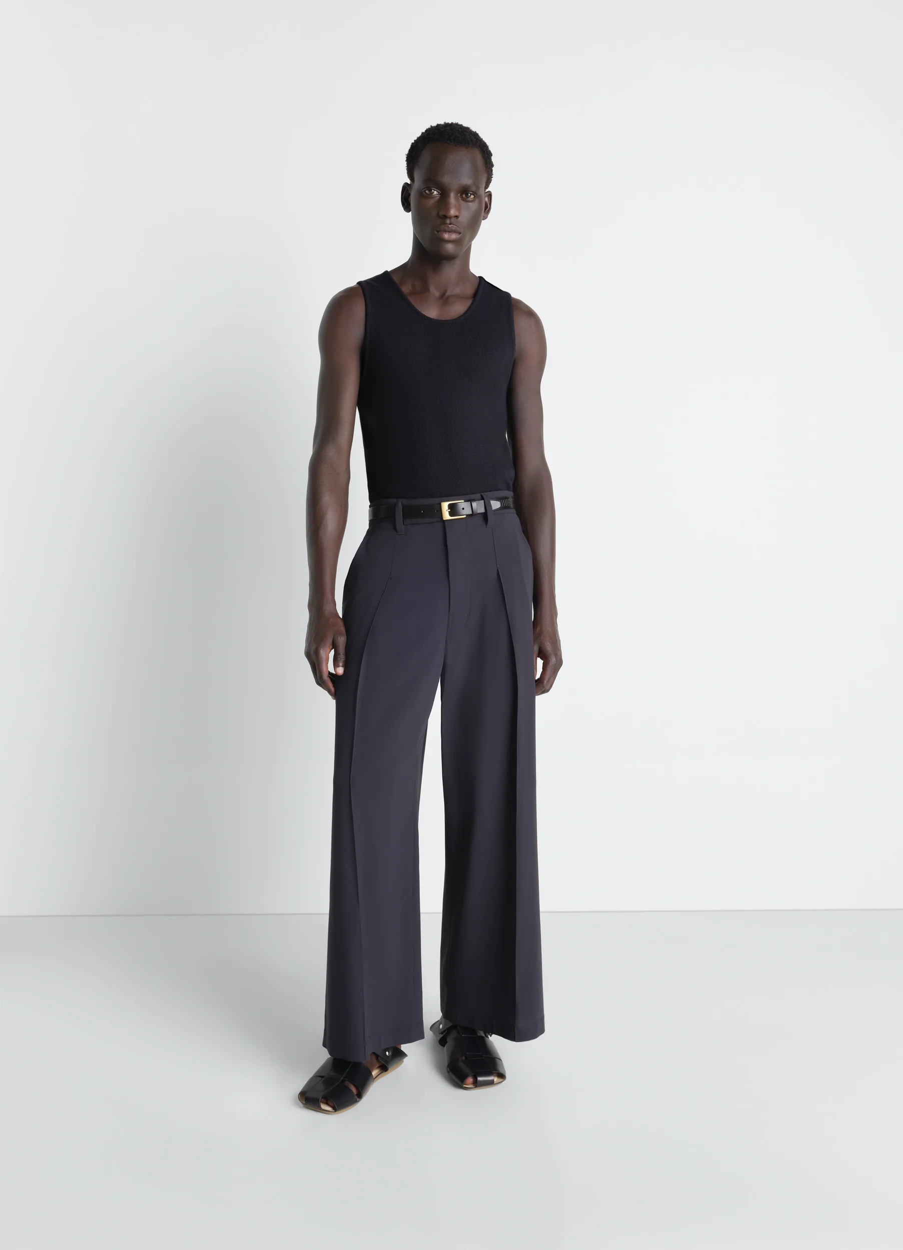 RIB TANK TOP IN COTTON JERSEY - Image 2