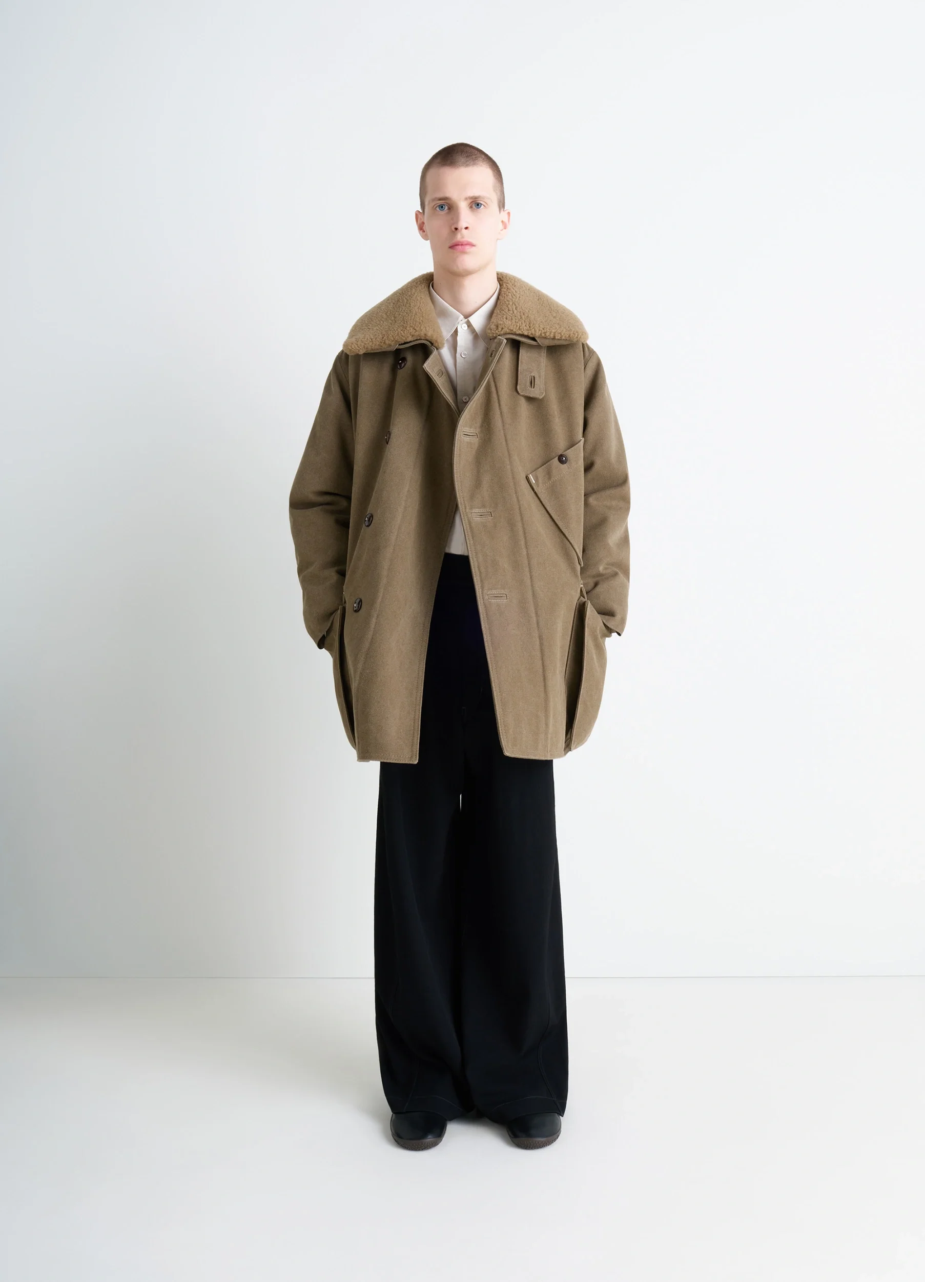 SHEARLING WINTER PARKA