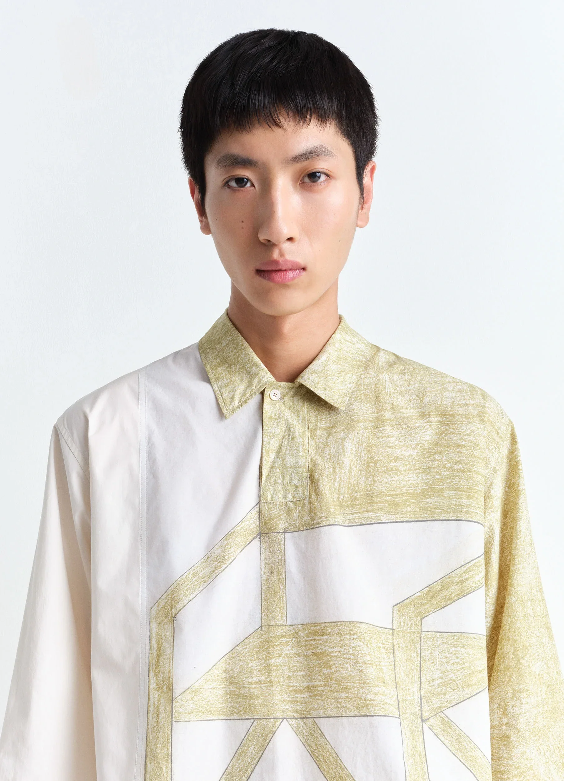 PHILIPPE WEISBECKER SHORT SLEEVE POLO TOP IN COTTON - Image 3