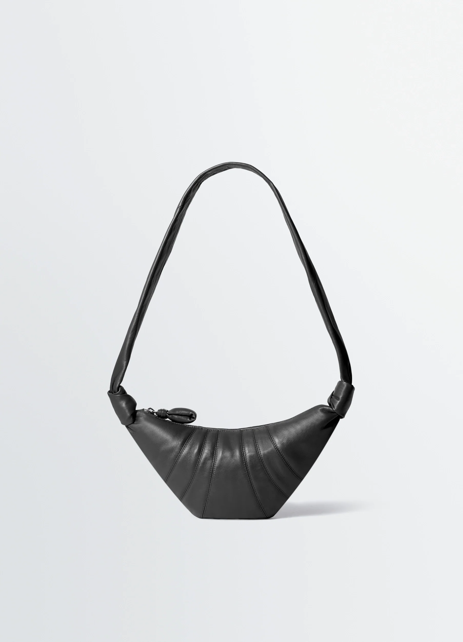 SMALL CROISSANT BAG IN LEATHER