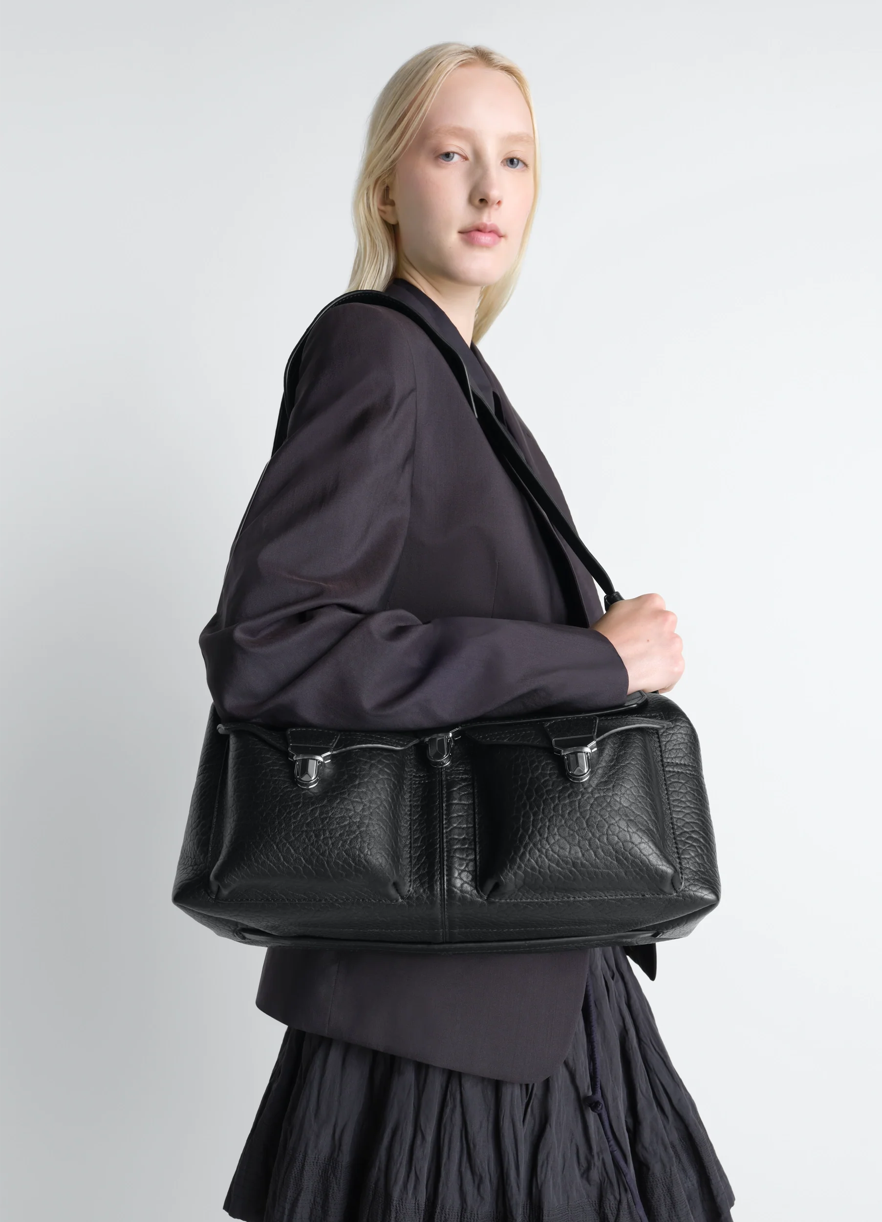 SOFT GEAR BAG IN LEATHER - Image 2