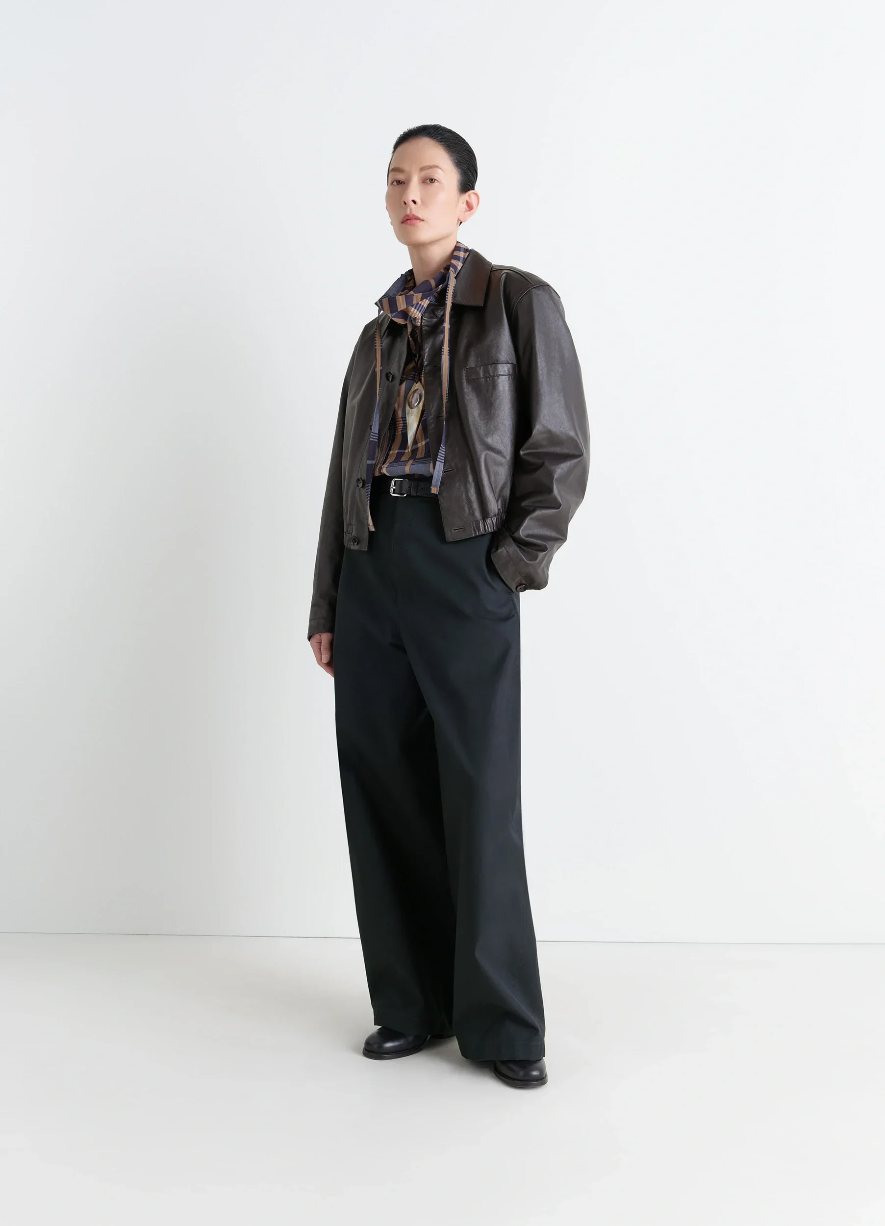 SOFT LEATHER BLOUSON - Image 2