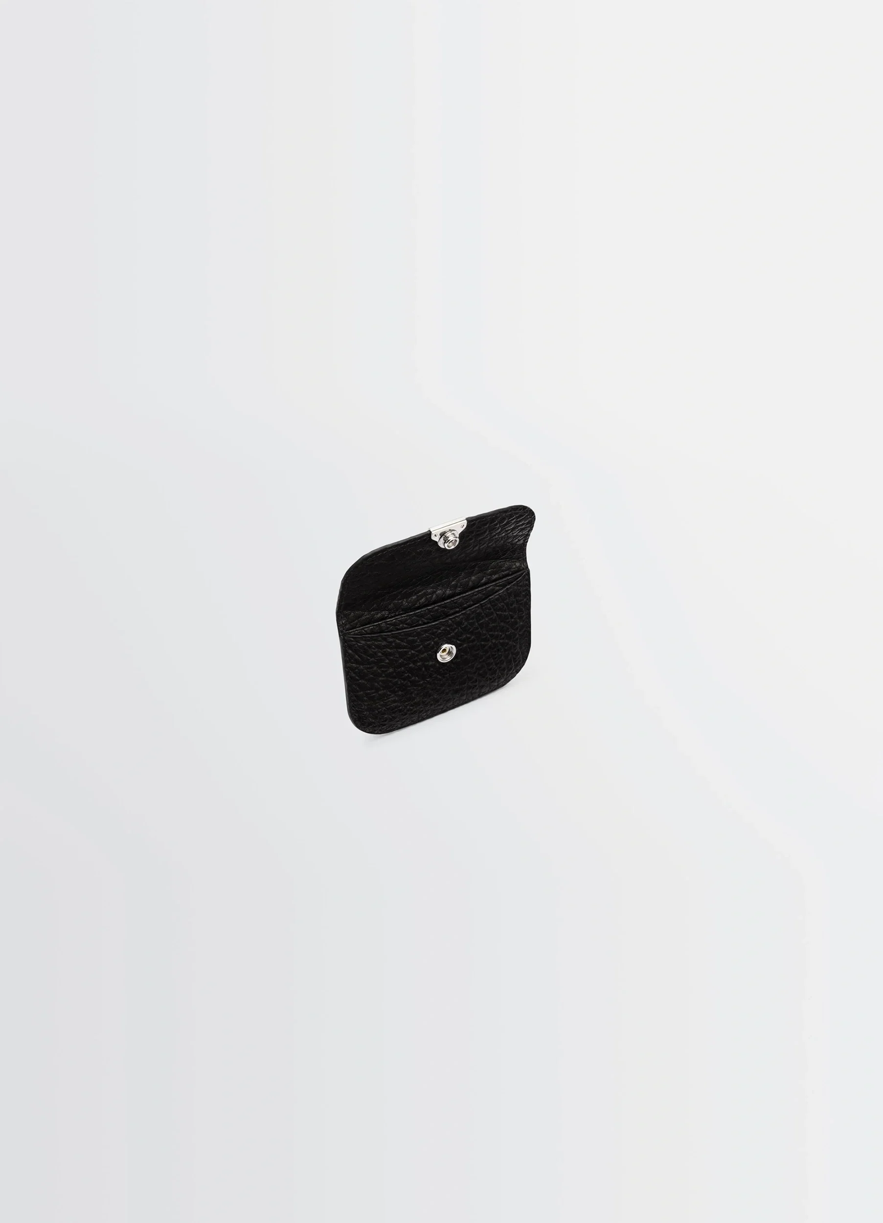 SOFT TAB CARD HOLDER IN LEATHER - Image 3
