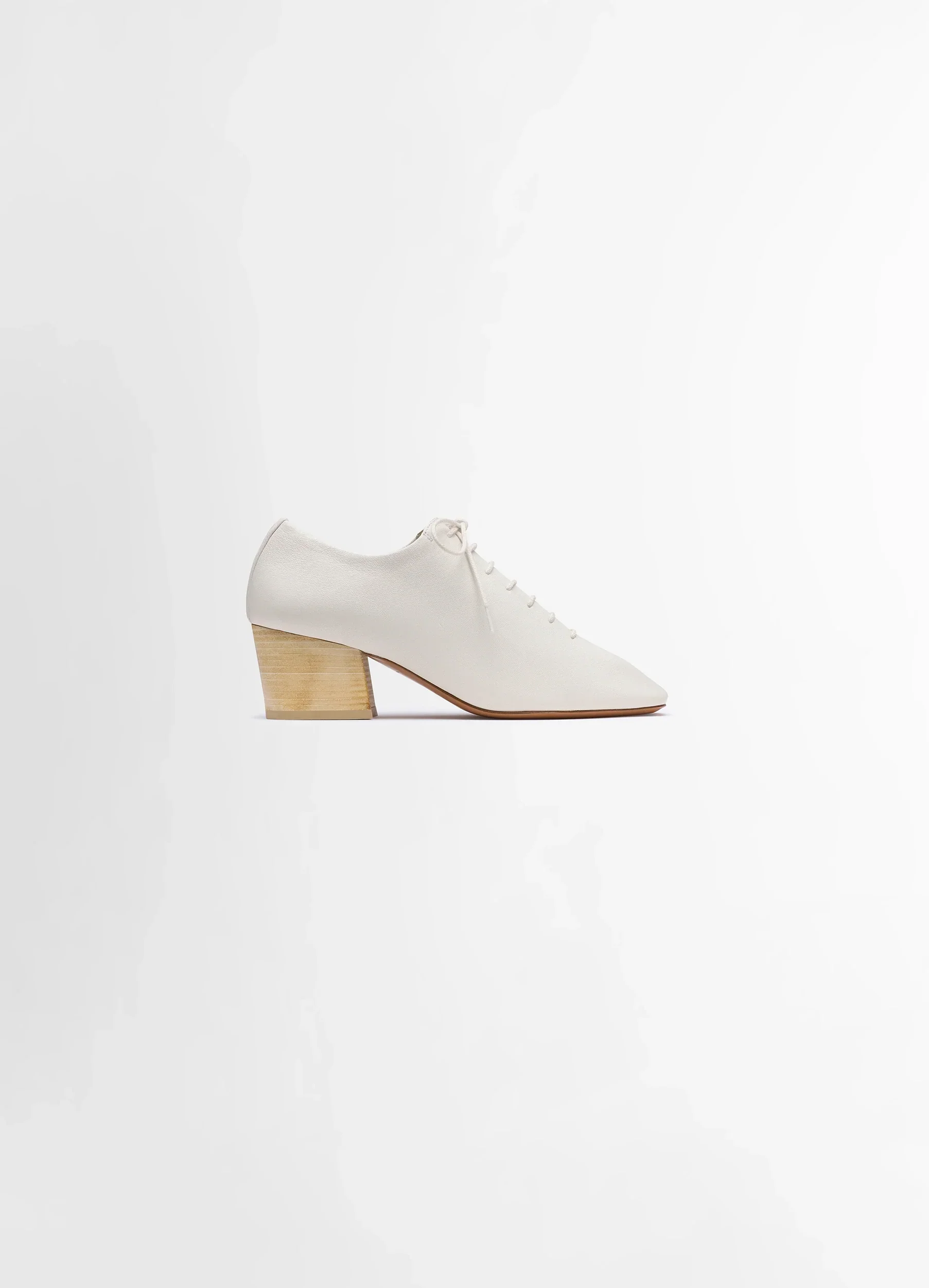 SOURIS CLASSIC DERBIES 55MM HEEL IN LEATHER