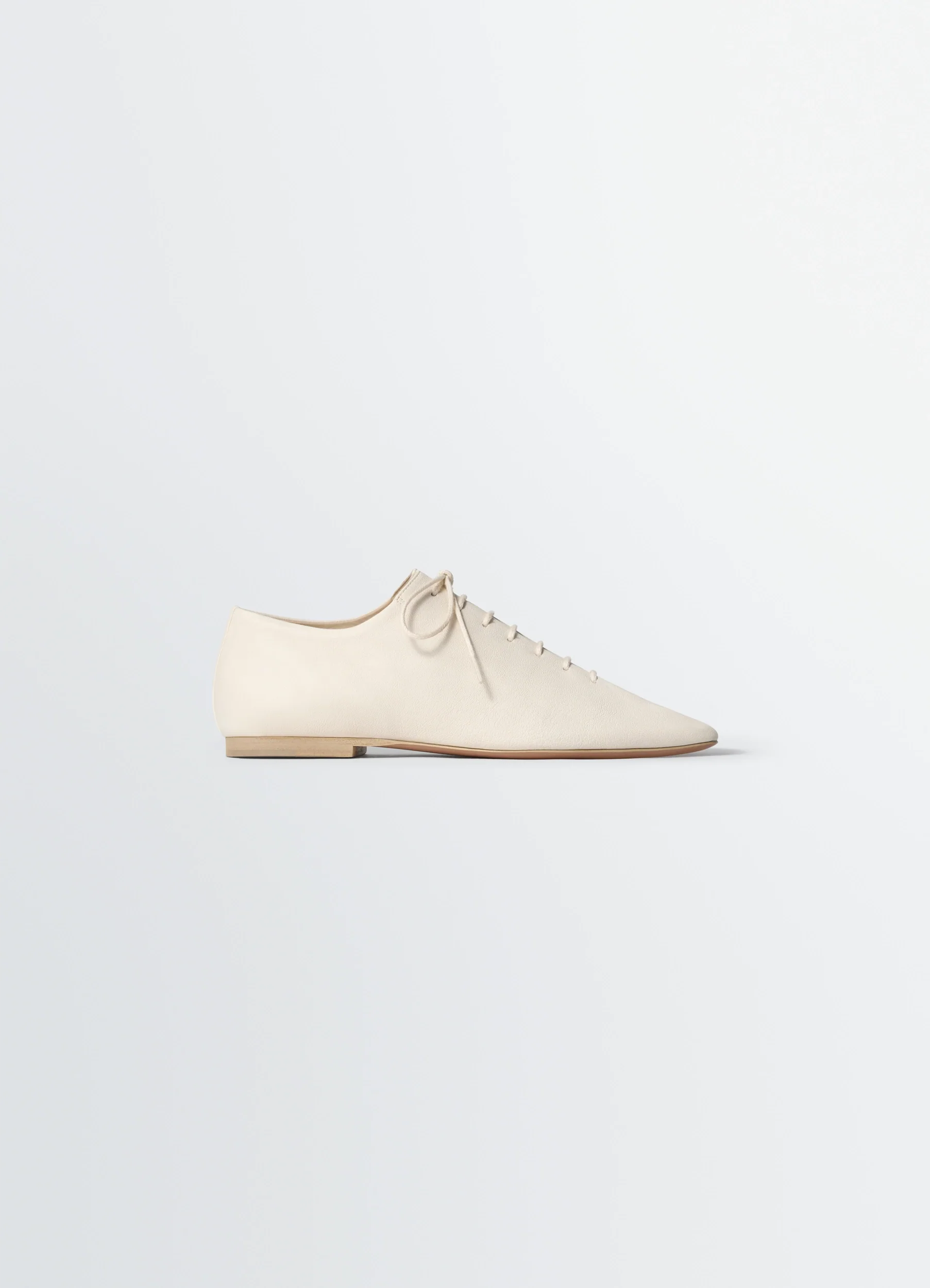 SOURIS FLAT CLASSIC DERBIES IN LEATHER