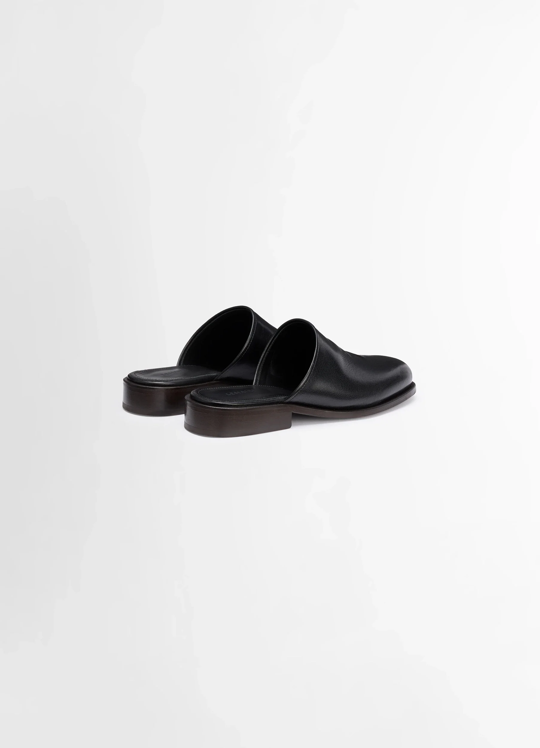 SQUARE MULE IN LEATHER - Image 4