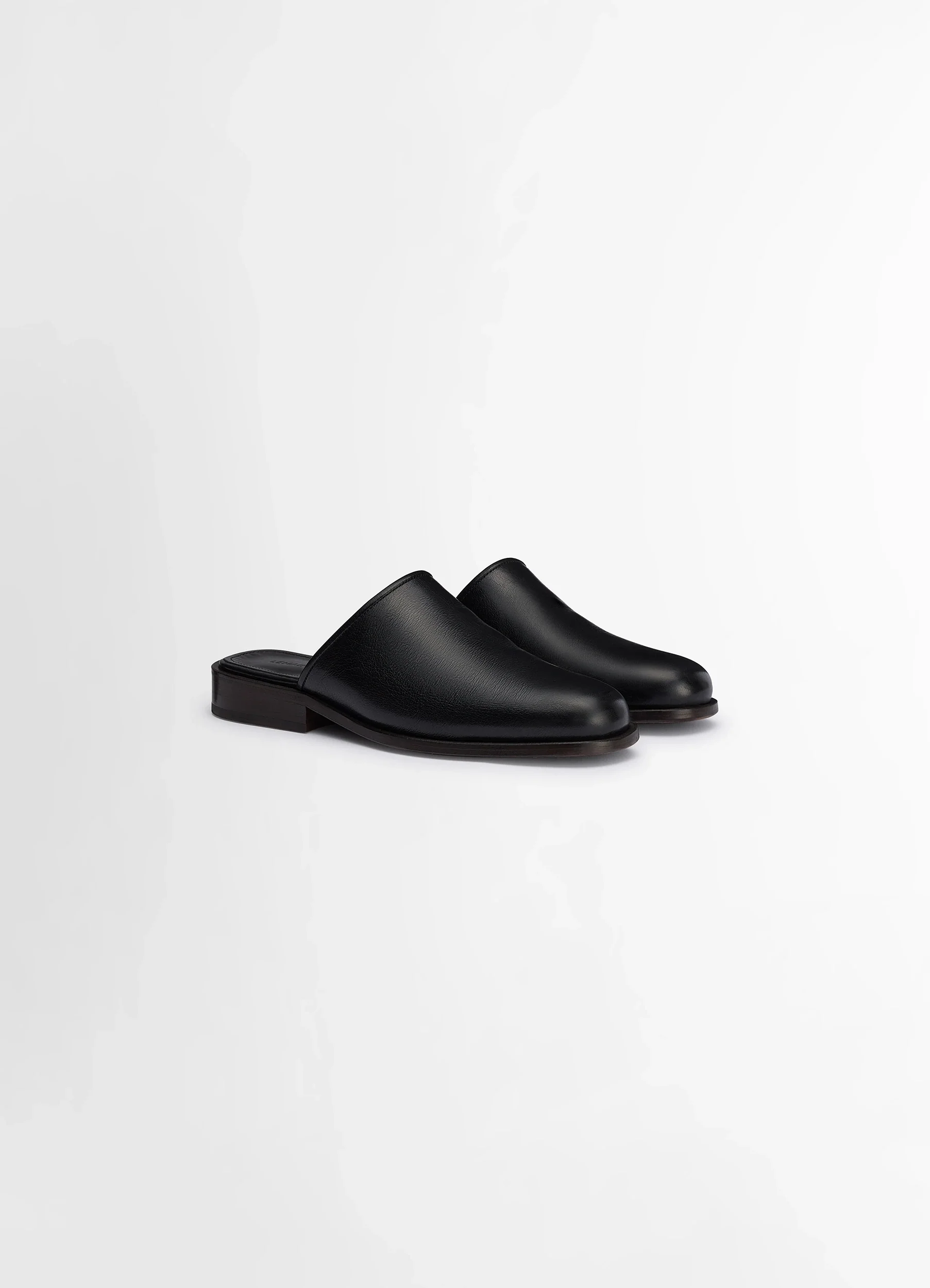 SQUARE MULE IN LEATHER - Image 3